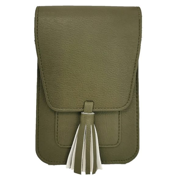 Harper Crossbody Army Green C B) - Picture 1 of 3